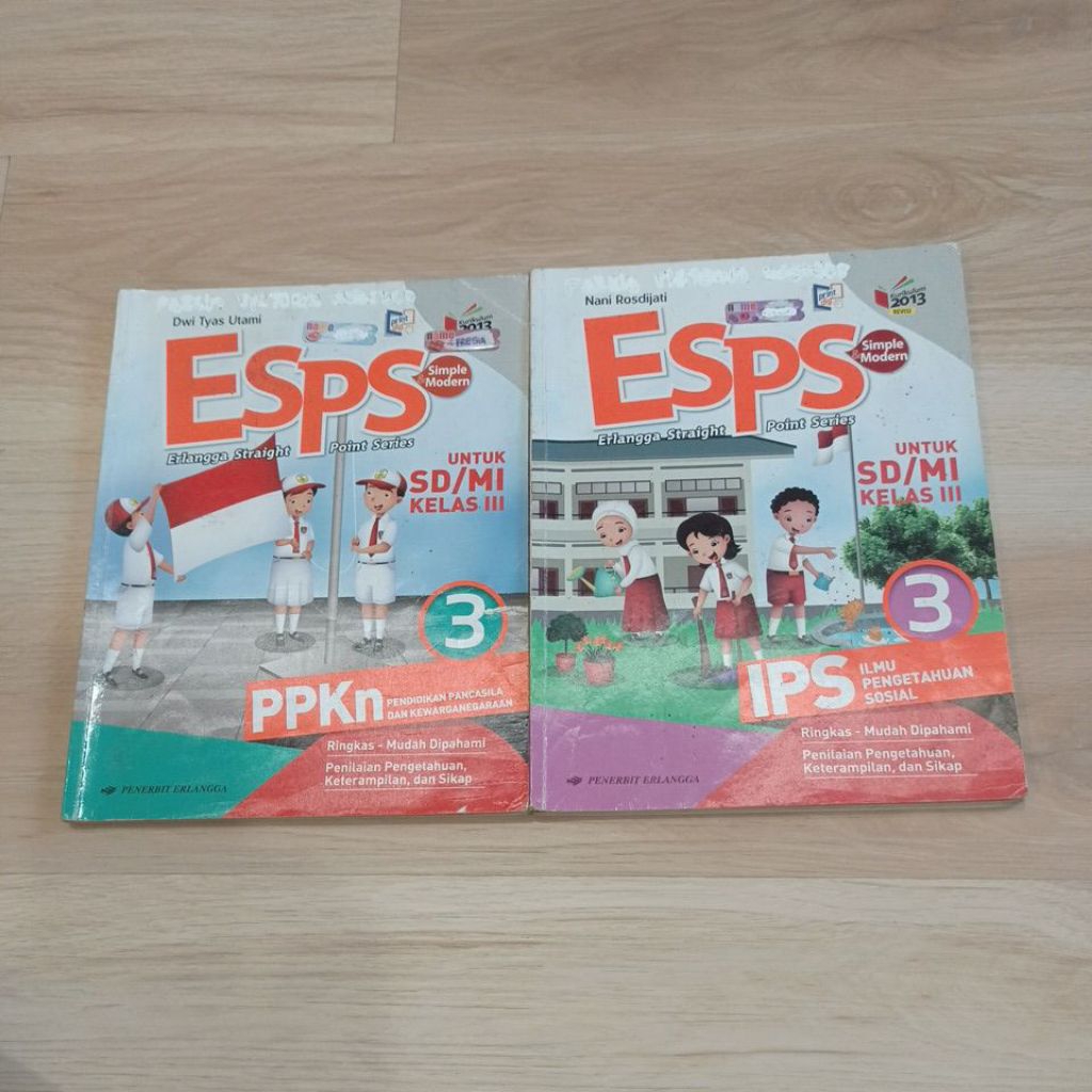 Preloved Buku ESPS PPKn atau Buku ESPS IPS kelas 3 SD