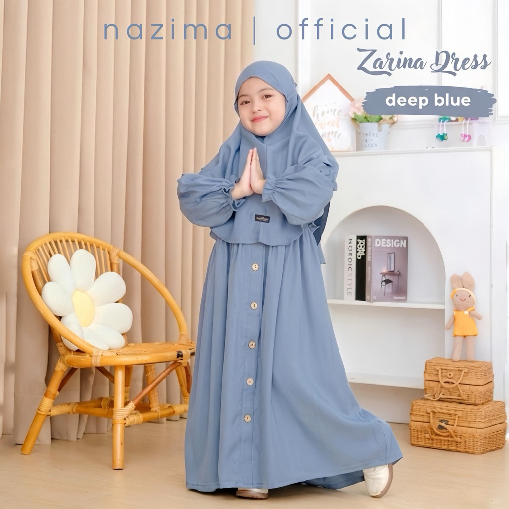 Nazima Gamis Anak Zarina Set Part A