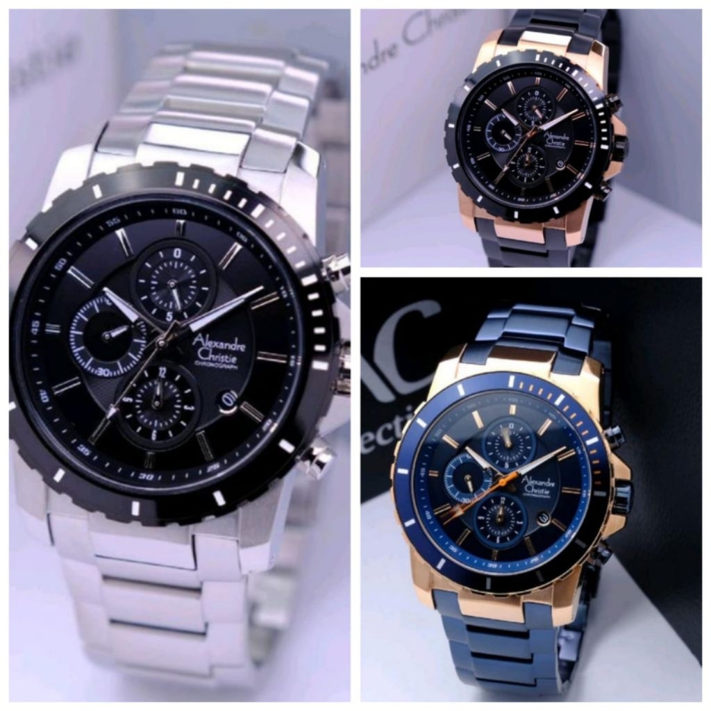 AC 6141MC JAM TANGAN PRIA ALEXANDRE CHRISTIE 6141MC / AC 6141MC / AC 6141 [ORIGINAL]