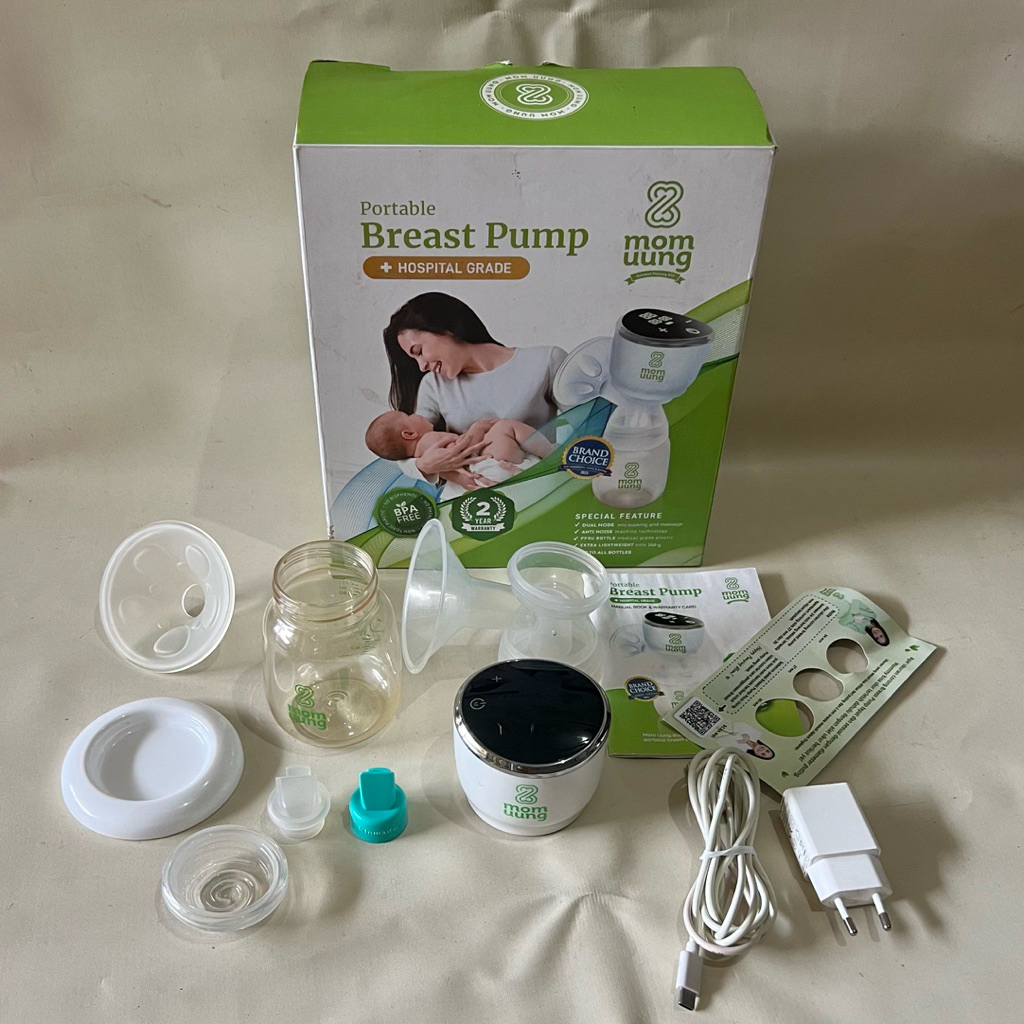 PRELOVED POMPA ASI MOM UUNG PRELOVED - BEKAS - SECOND  - POMPA ASI Viral