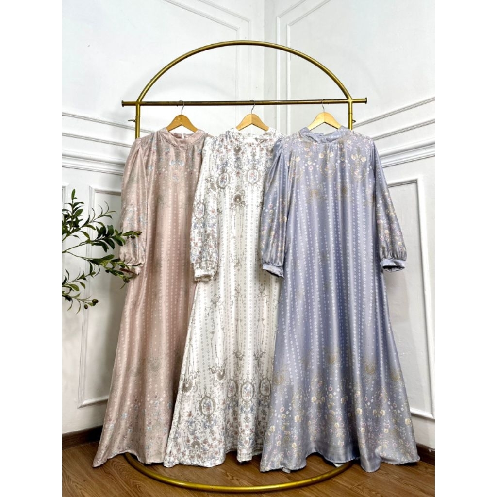 Gamis terbaru bahan armany silk premium,Dress sutra silk arbian,Gamis wanita muslim