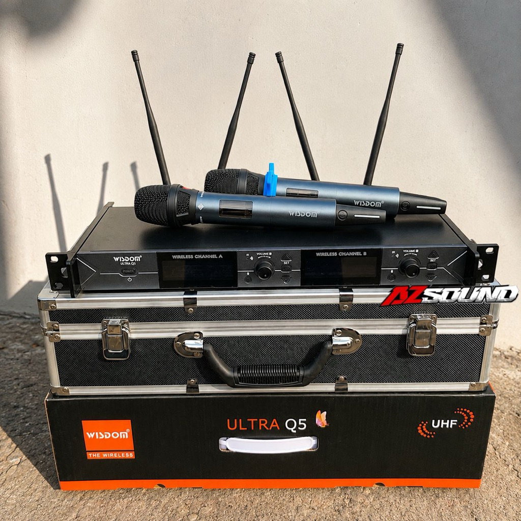 MIC WIRRELES WISDOM ULTRA Q5 ORIGINAL|| MIC WIRELES Wisdom || Ultra Q5