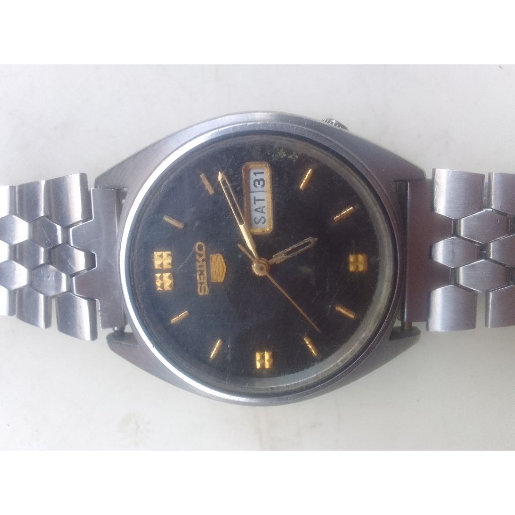 jam tangan saiko5 automatic hidup original 6309
