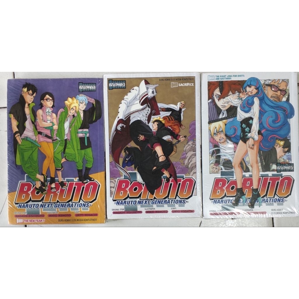 Komik Boruto Segel