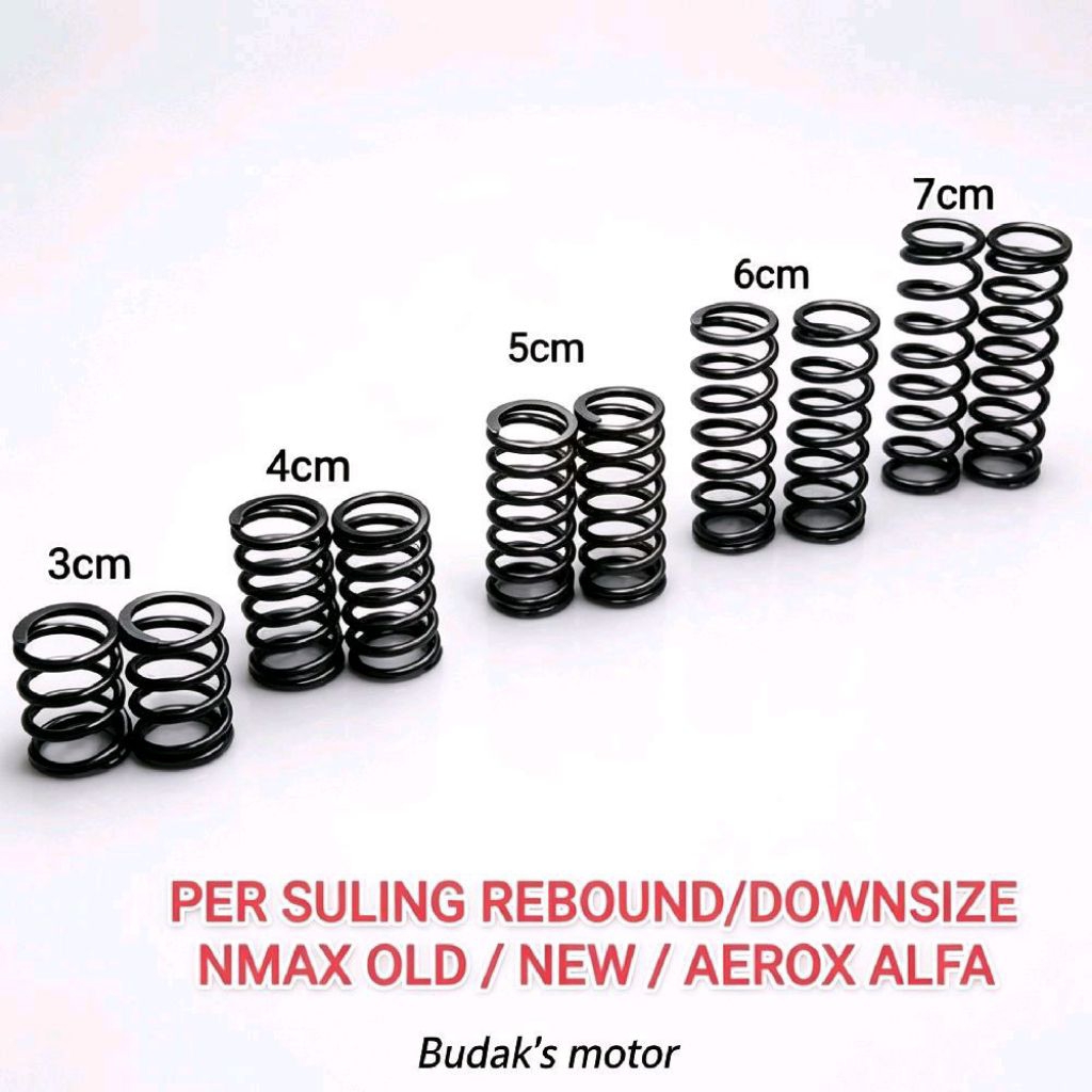 PER SULING SHOCK DEPAN REBOUND/ DOWNSIZE NMAX OLD NMAX NEW AEROX ALFA