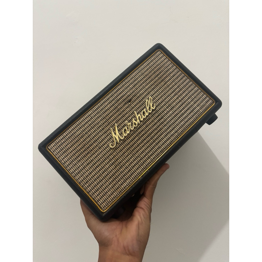 Marshall Acton III Bluetooth Home Speaker - Hitam, Krem, Coklat, Biru Midnight, Merah Burgundy
