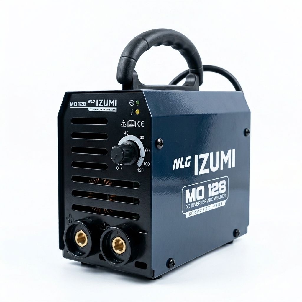 Mesin Las MMA Izumi MO 128 120A Trafo Las Mini Portable Hemat Listrik Garansi