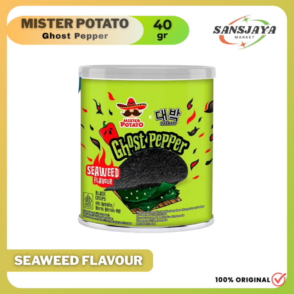 Mister Potato Ghost Pepper 40gram