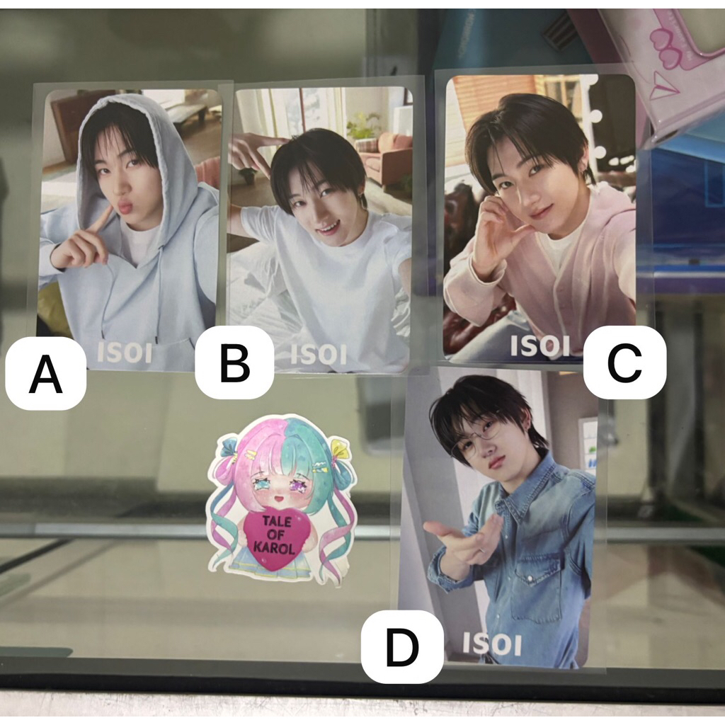 Ready Photocard Kyehoon Kickflip X ISOI POB BENEFIT POCA PC