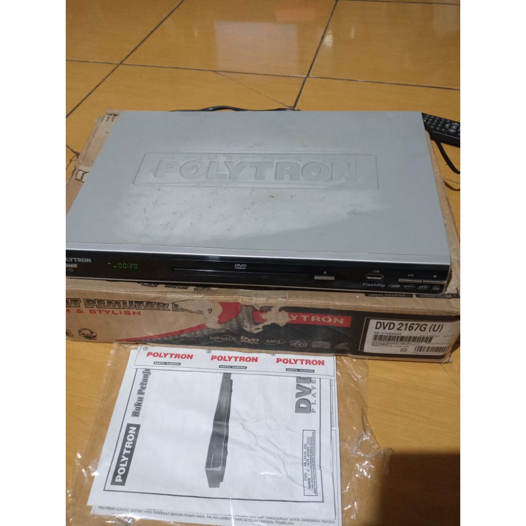 DVD PLAYER POLYTRON DVD 2167G