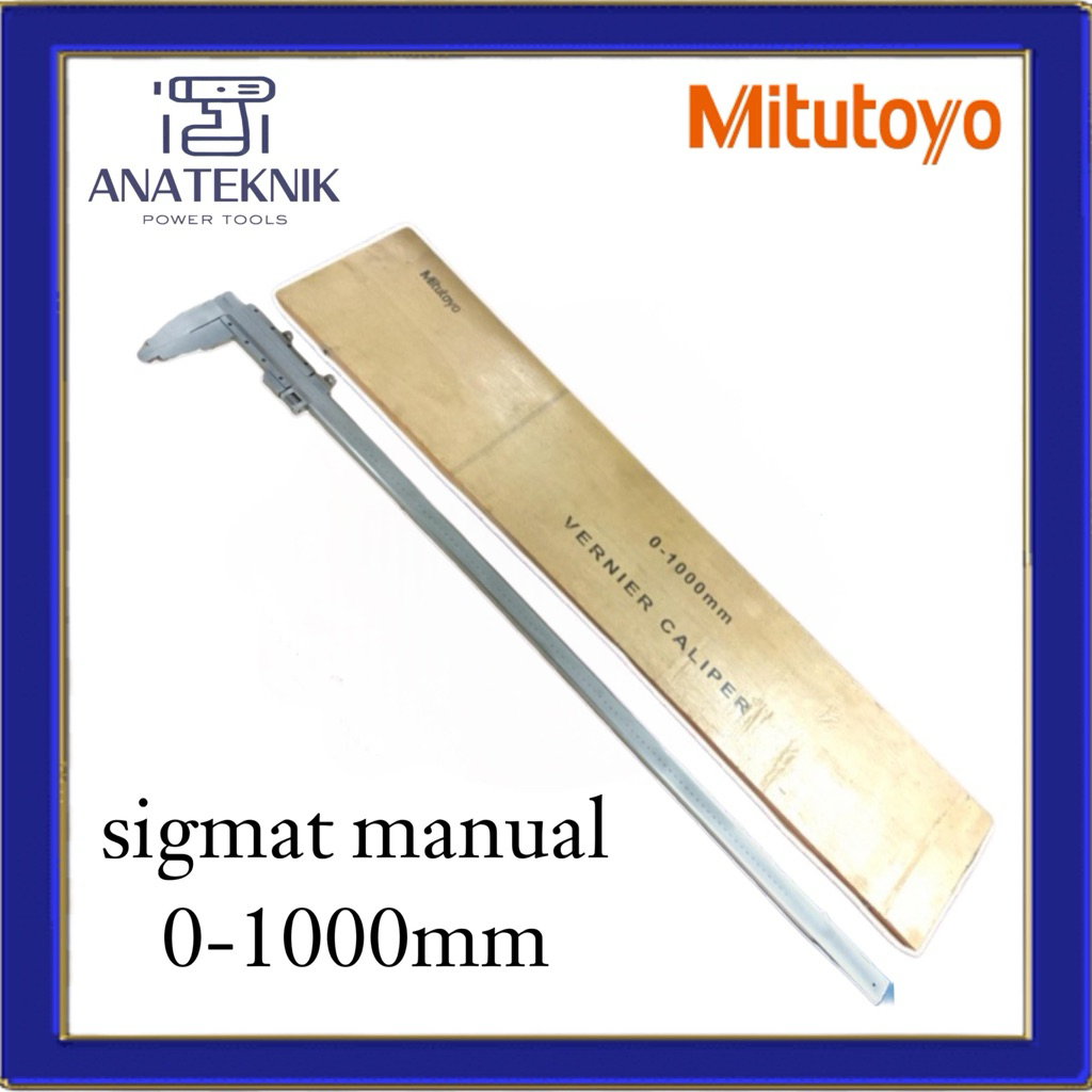 sigmat manual / vernier caliper / jangka sorong MITUTOYO 40inch 0-1000mm