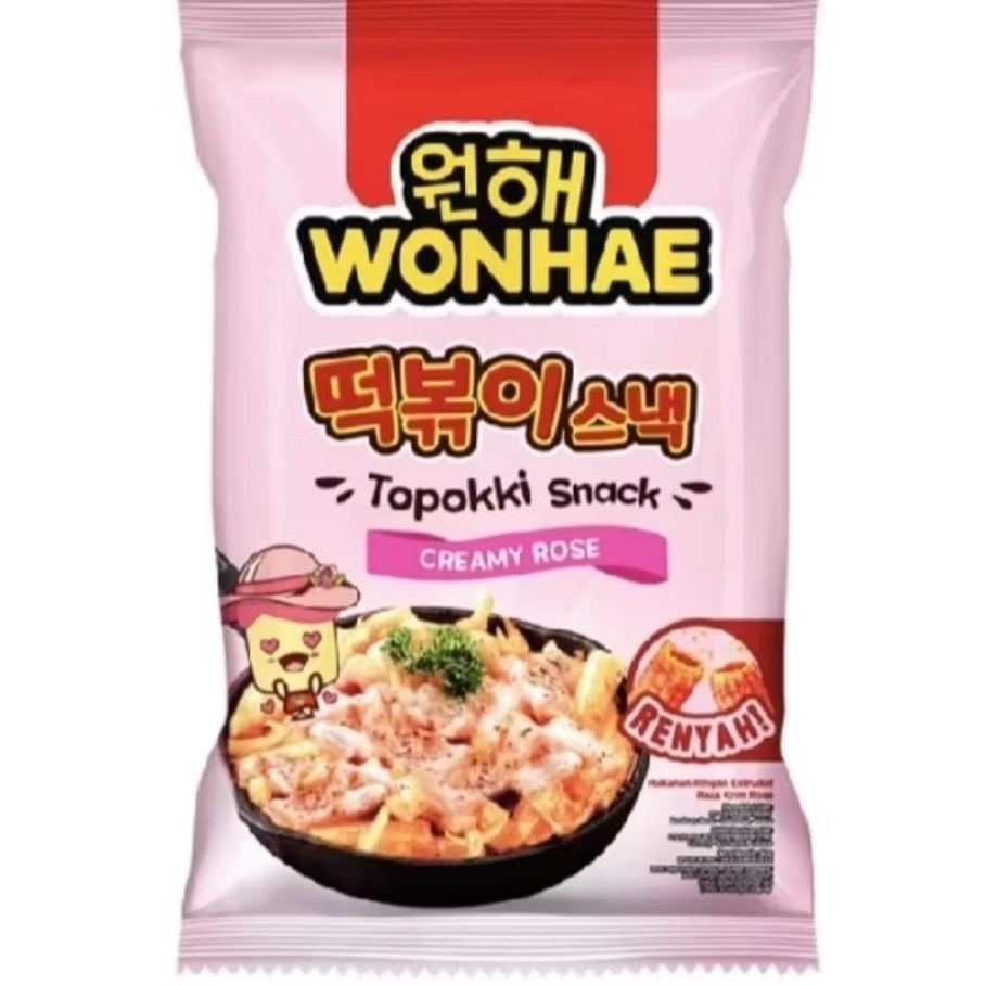 WONHAE TOPOKKI CREAMY ROSE SNACK
