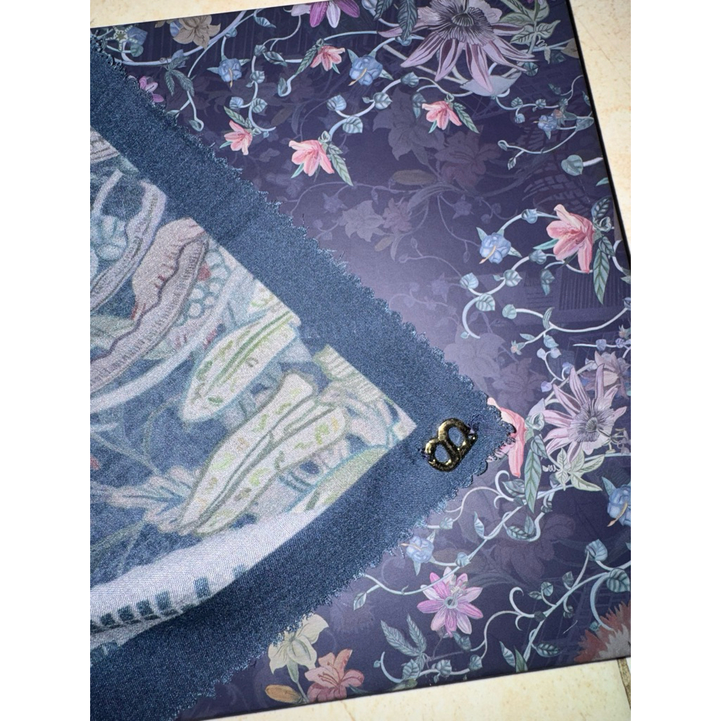 Preloved Button Scarves