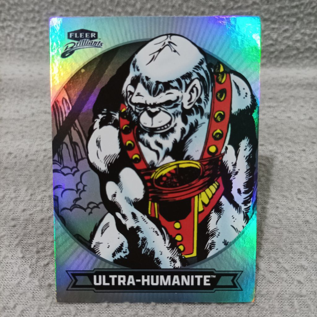Fleer brilliants superman 2025 ultra humanite