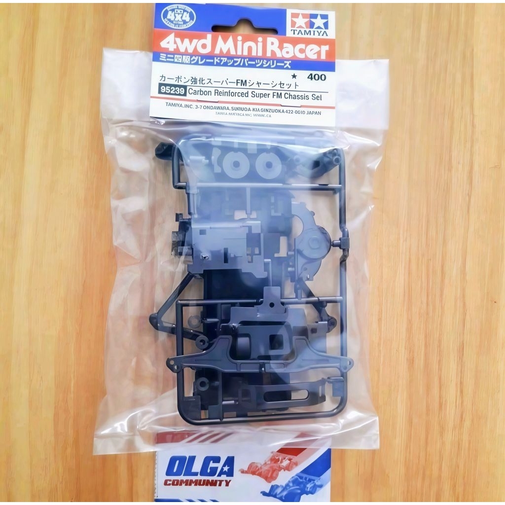 Tamiya 95239 Carbon Reinforced SFM Chassis set / Sasis SFM Carbon Set