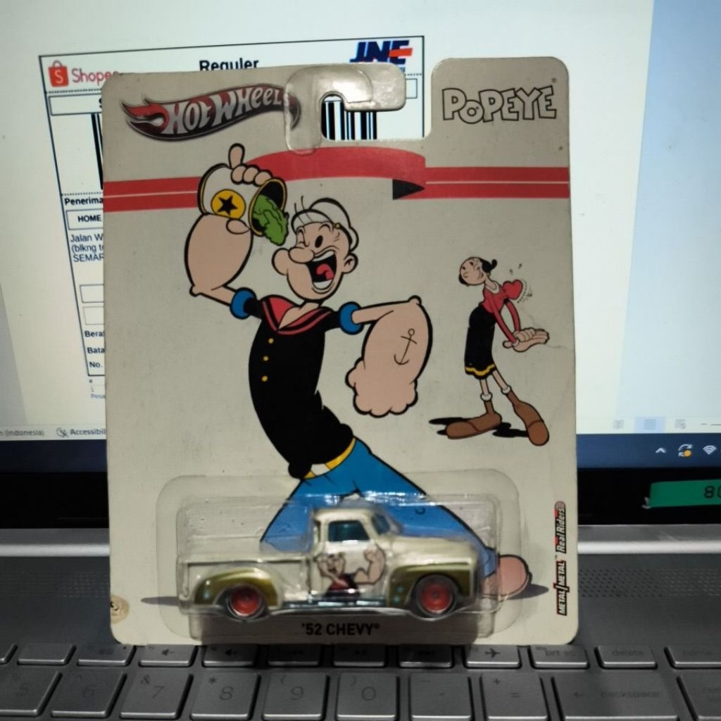 hotwheels 52 chevy popeye