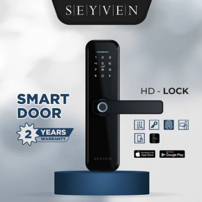 SEYVEN Smart Door Lock Kunci Pintu Digital Lock Access Door Kunci Pintu Digital Smart Door