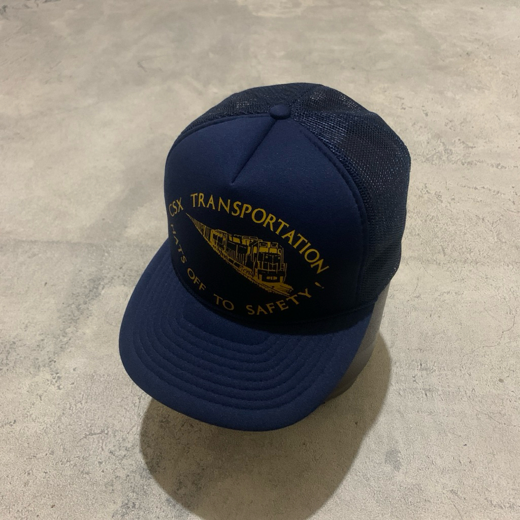 VINTAGE 90’ CSX TRANSPORTATION TRUCKER CAP