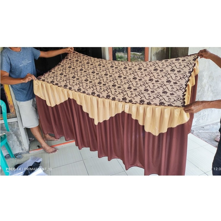 Taplak meja batik - Taplak meja batik prasmanan bahan kain abutay