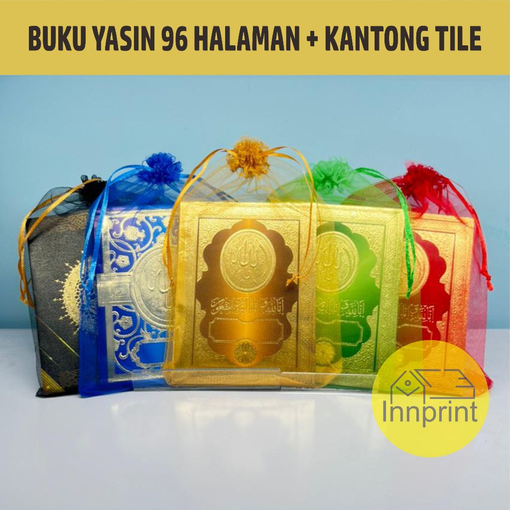 BUKU YASIN DAN TAHLIL 96 HALAMAN + KANTONG TILE, BUKU YASIN 96 HALAMAN