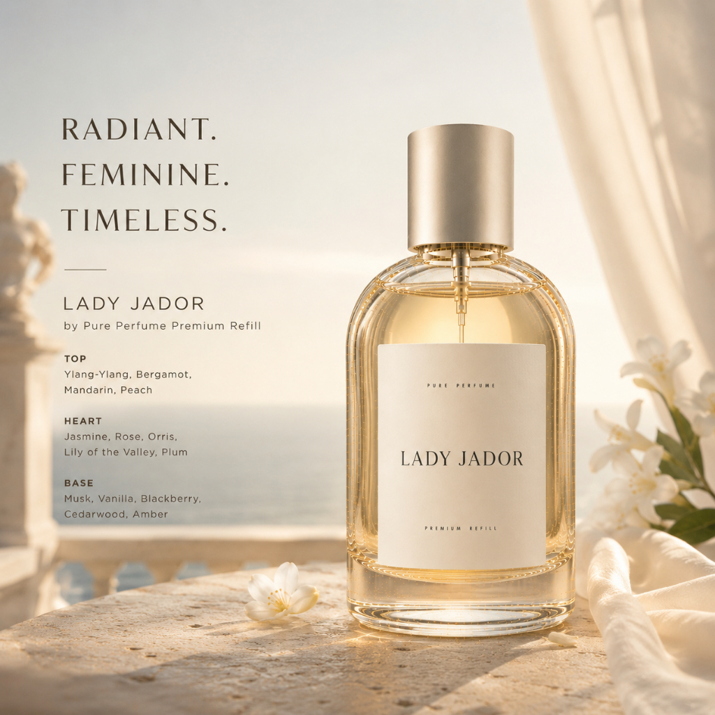Lady Jador by Pure Perfume | Floral White Musk Elegan