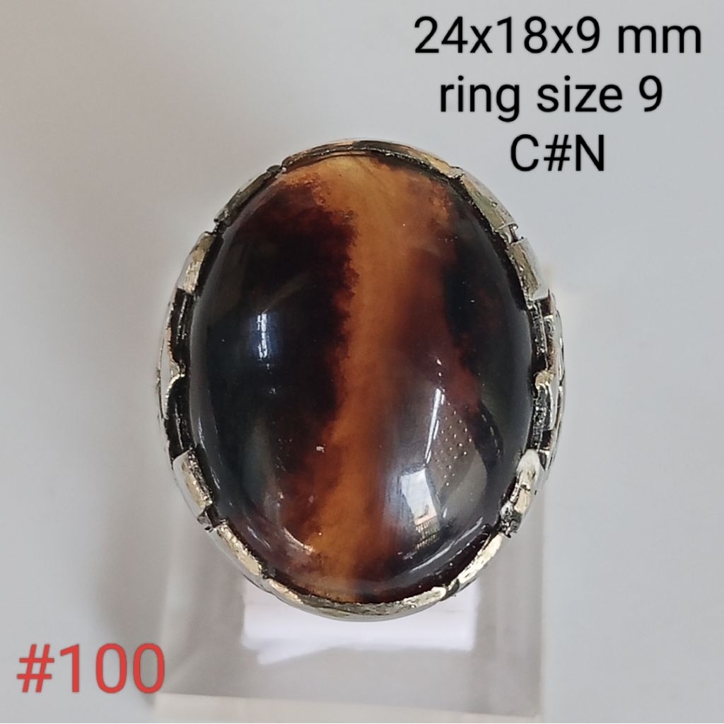cincin mata natural getah katilayu Cirebon #100