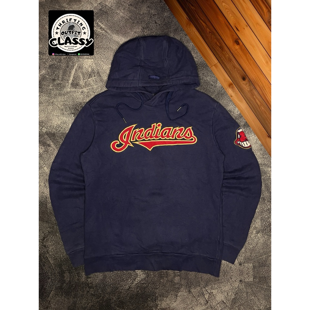 hoodie MLB INDIANS Nevy Second