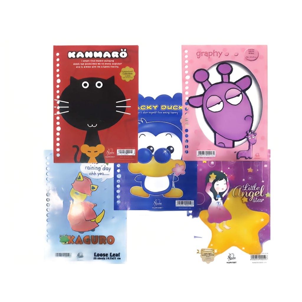 [HARGA PERLEMBAR] MIN BELI 5 LEMBAR BACA DESKRIPSI - PEMBATAS BINDER HARVEST / KERTAS BINDER LANGKA 