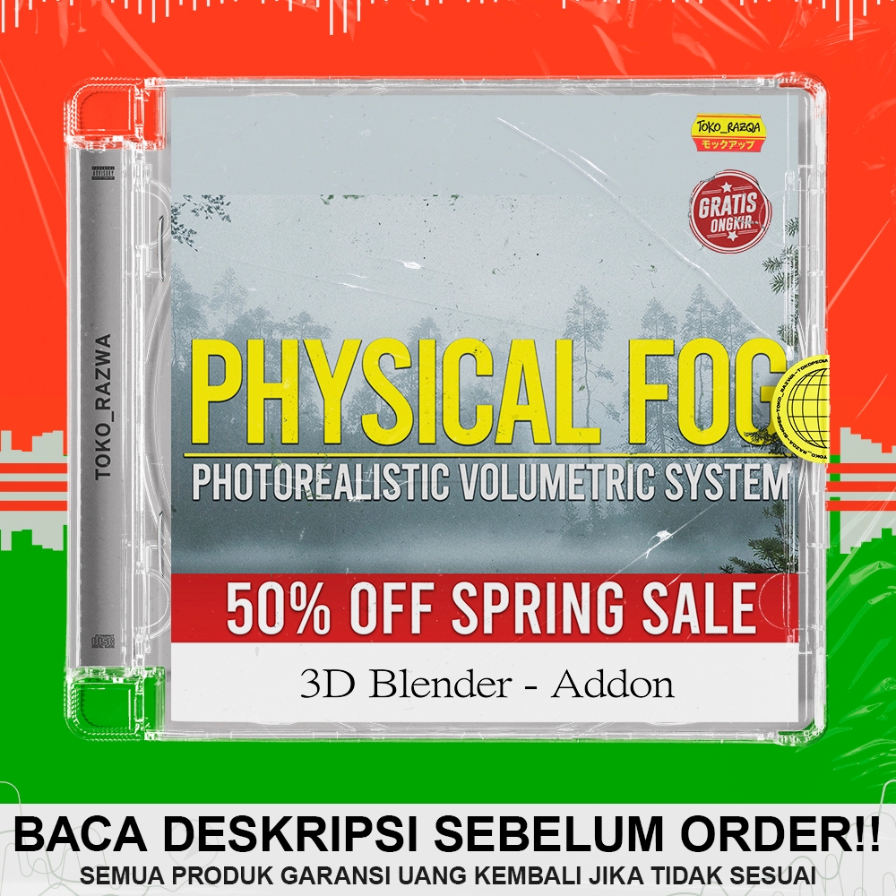 3D Blender - Physical Fog Addon v1.01 Pro - Addon - 160526