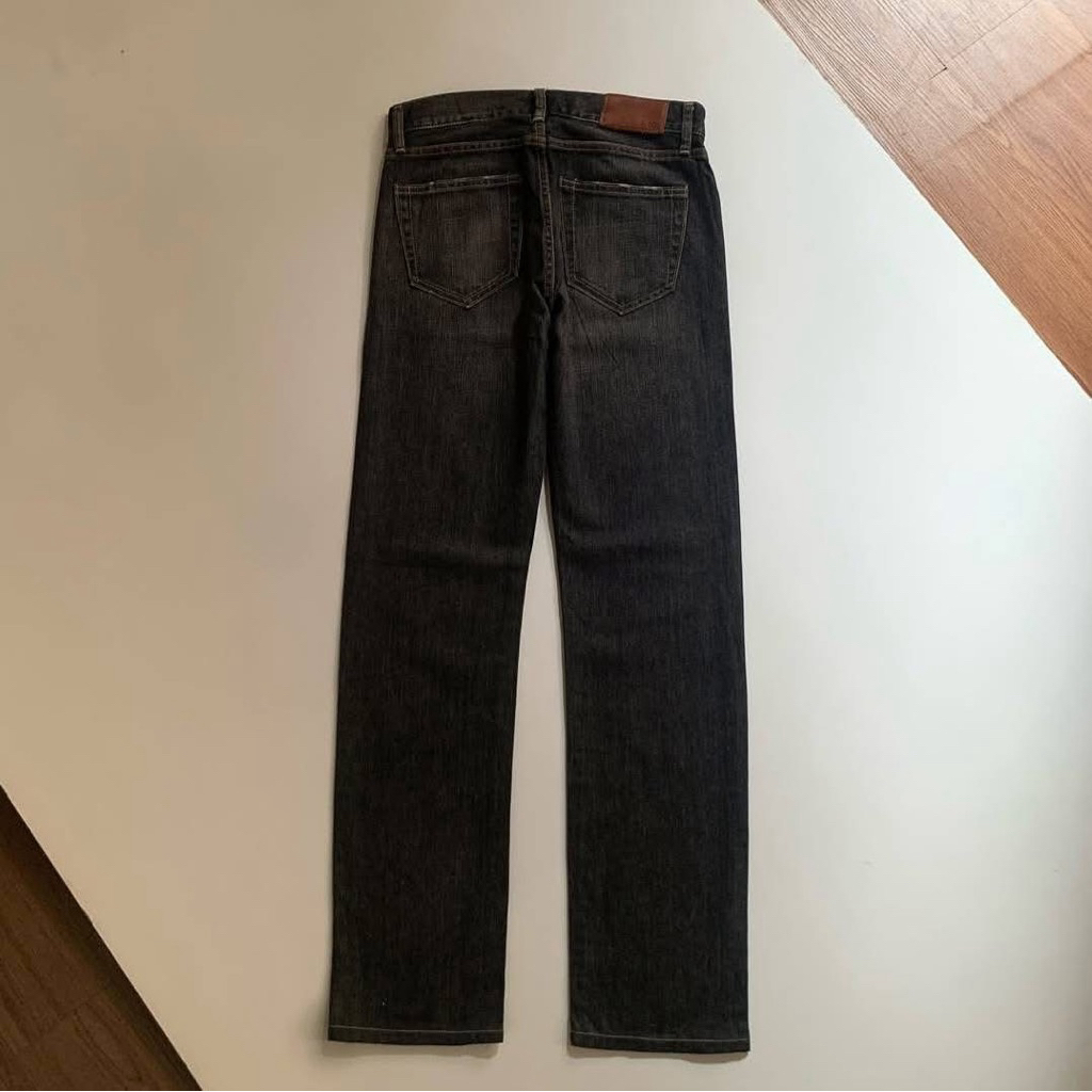 uniqlo black fadded jeans S-001