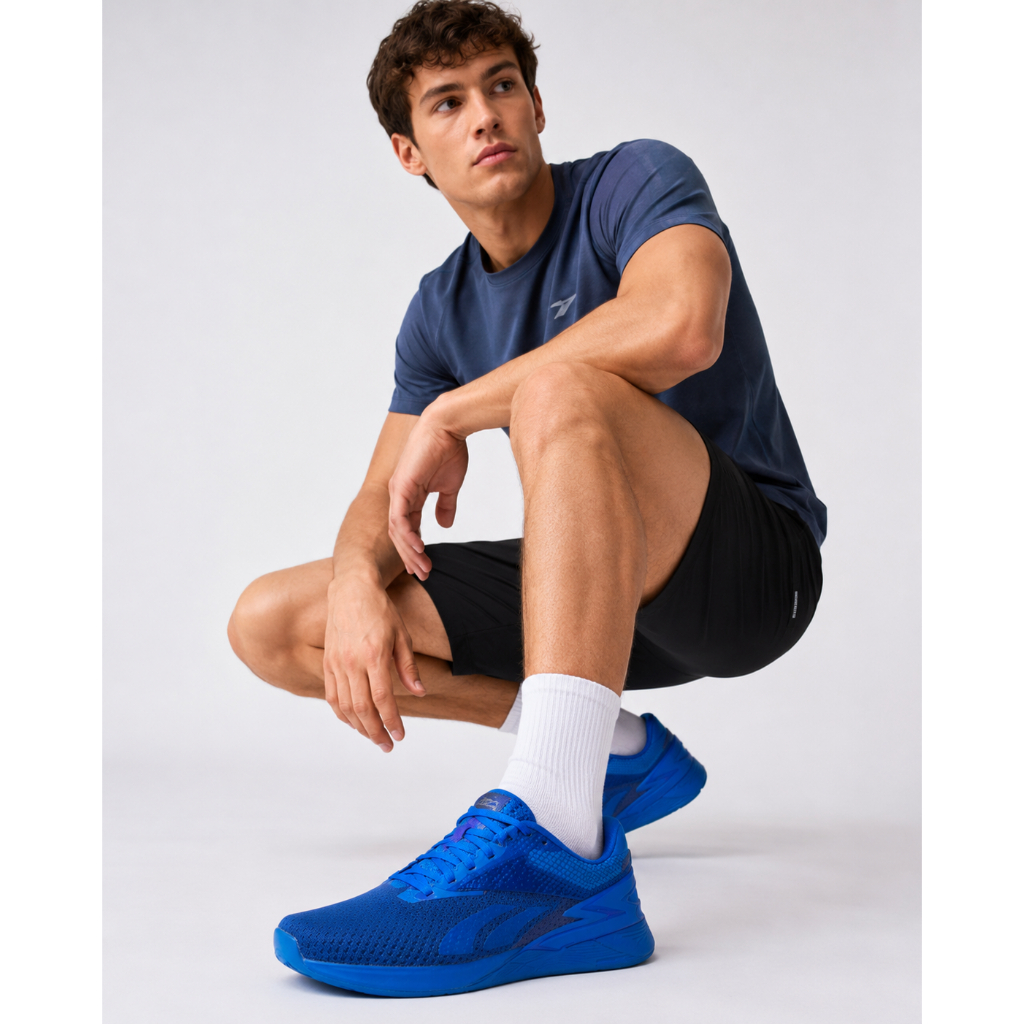 Sepatu Reebok Sneakers Nano X3 Royal Blue Original