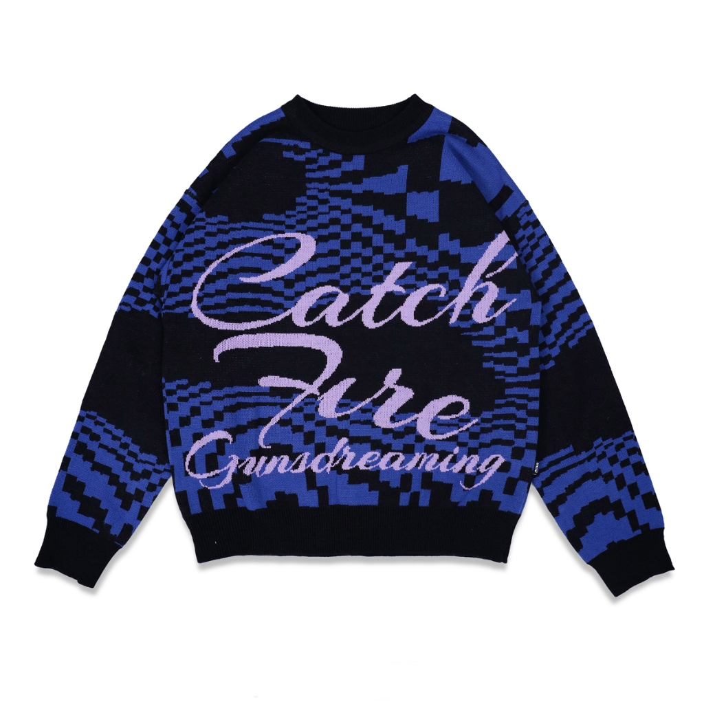 Knitwear Boxy Guns Blues