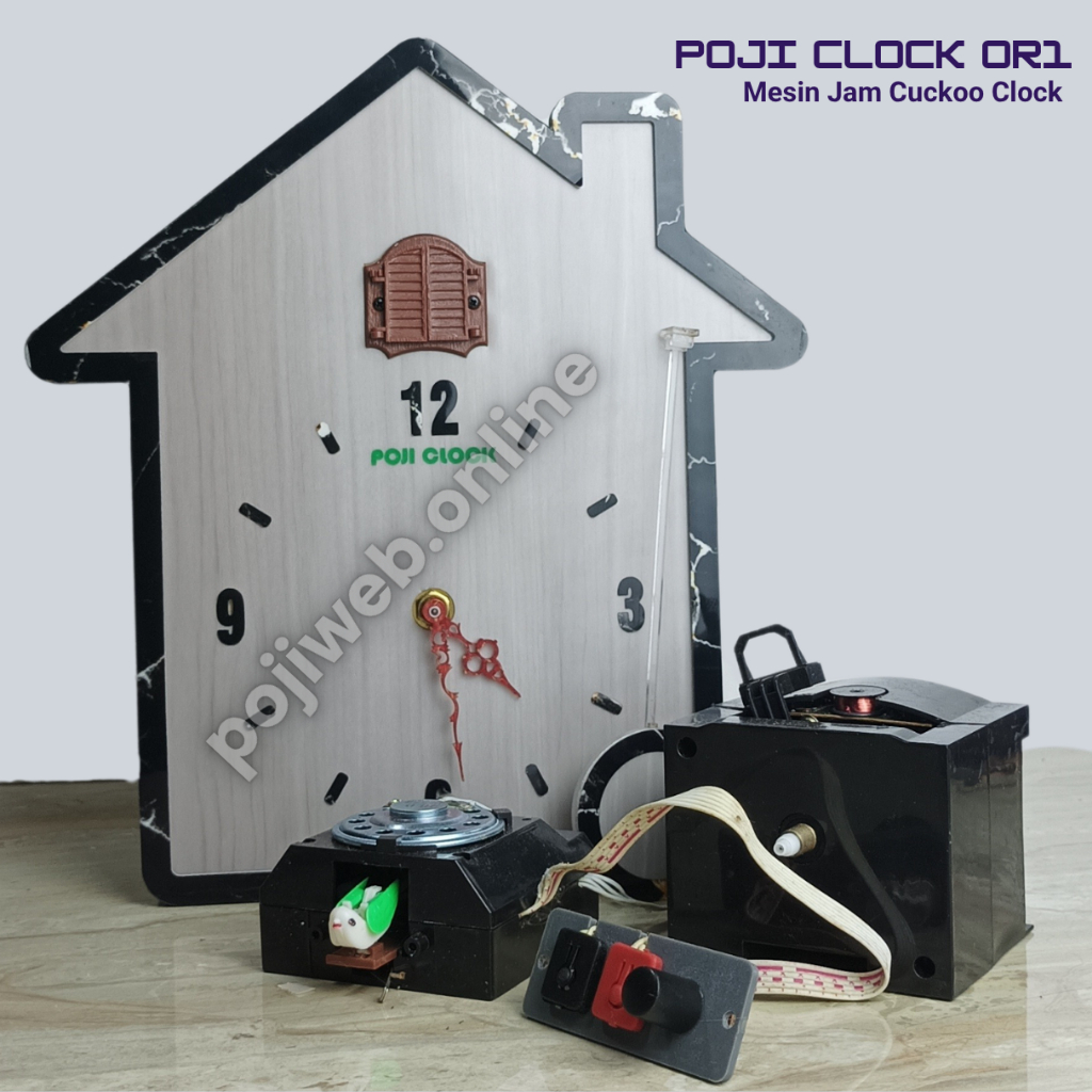 Jam Cuckoo Clock Modern POJI OR1