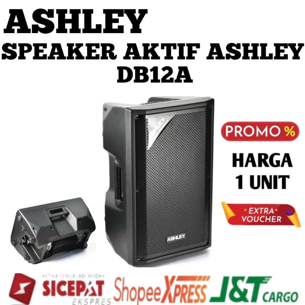 Speaker Aktif Ashley Db12a Original Speaker 12inch Ashley db12a