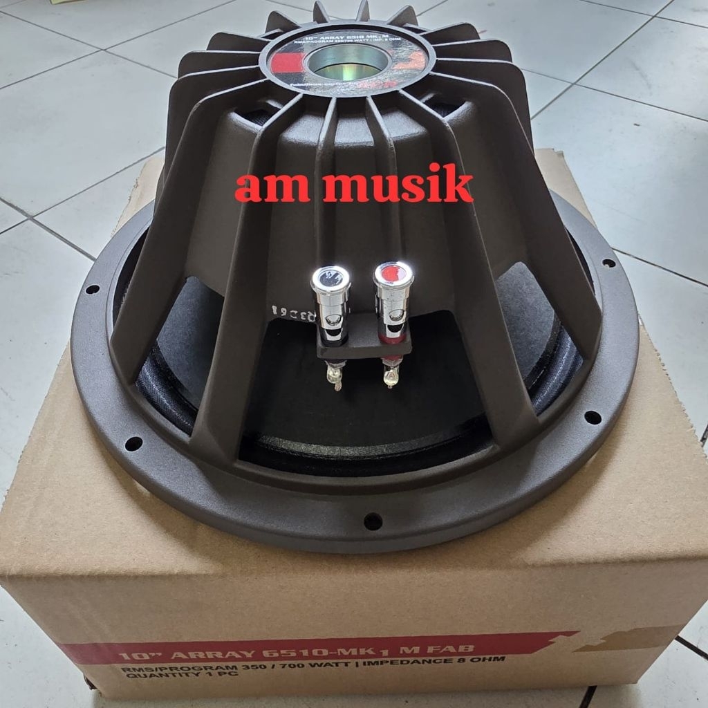 SPEAKER COMPONENT ACR FABULOUS ARRAY 6510MK1M 10'INCH ACR 6510 MK 1 M