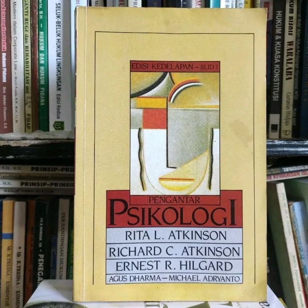Pengantar psikologi jilid 1 by rita atkinson kondisi bekas ORIGINAL