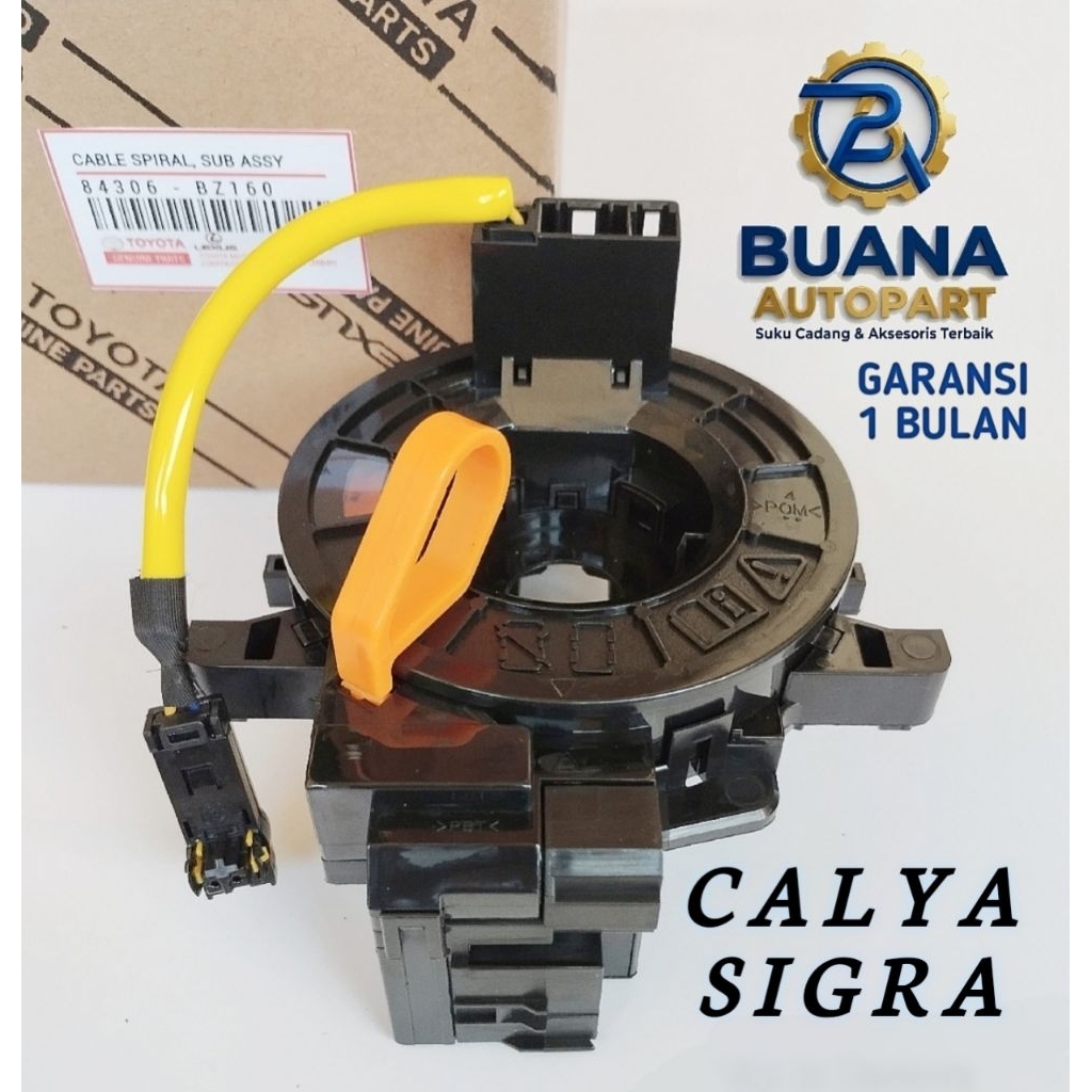 Kabel Spiral Klakson Toyota Calya Sigra Fleksibel Stir Airbag Sigra Calya Audio Steer - Non Audio St
