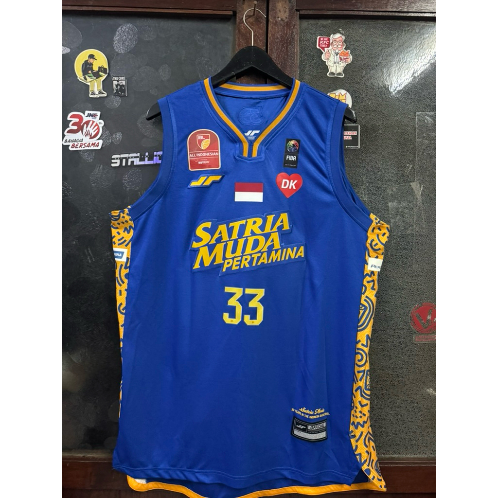 jersey basket ibl satria muda arki wisnu original