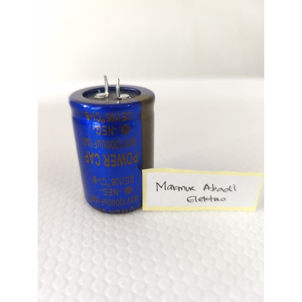 Elco powercap 10000 mikro / 80volt