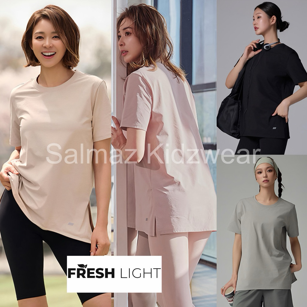 Kaos Wanita Dewasa Lengan Pendek STL Anti Bau Quick Dry.