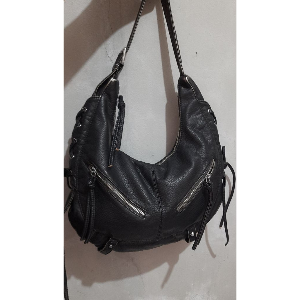 PRELOVED DUPE ACNE STUDIOS BAG - BLACK WASHED (LIKE NEW)