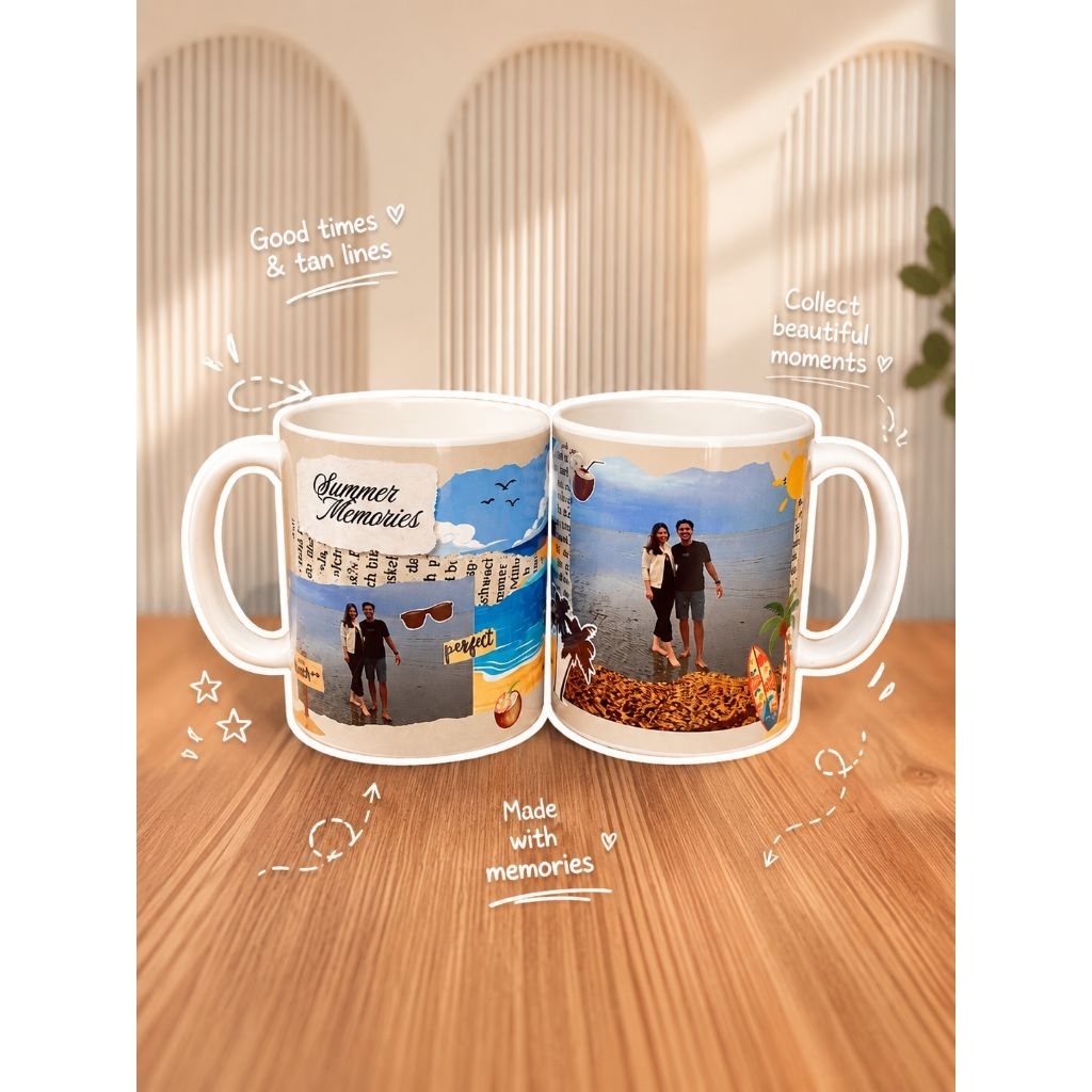 Mug custom Foto design sesuai request