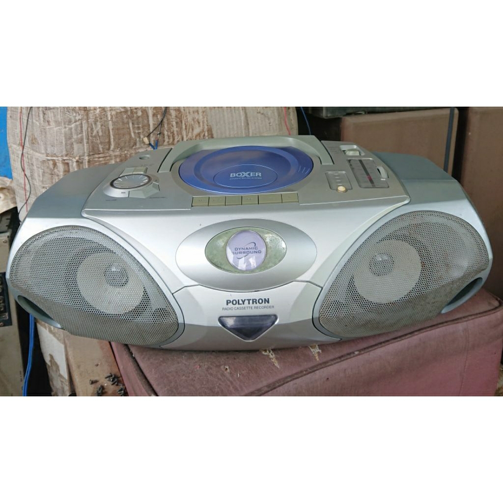 Compo POLYTRON Boxer BX500P (fungsi Bluetooth, kaset dan Radio)
