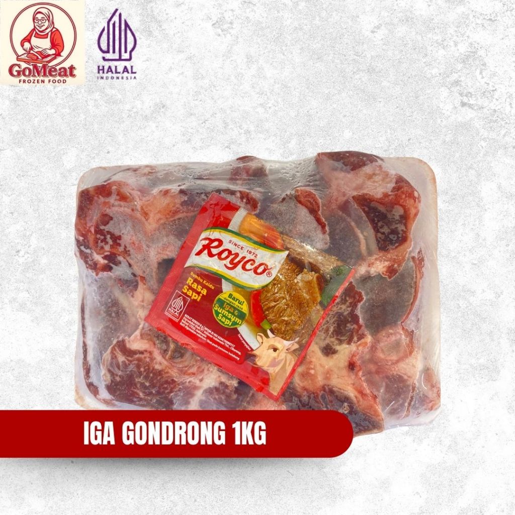 Iga Sapi Gondrong 1Kg
