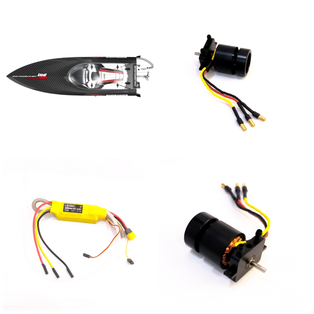 part rc boat brushless UDIRC UDI022 motor brushless - ESC brushless 120A