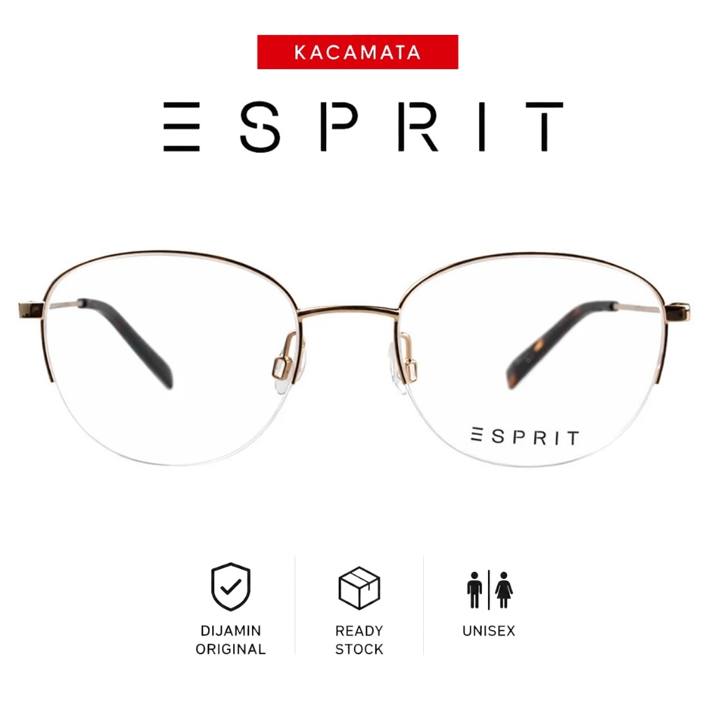ESPRIT Frame Round Pria Wanita Ori Unisex Plus Minus ET33466-C584