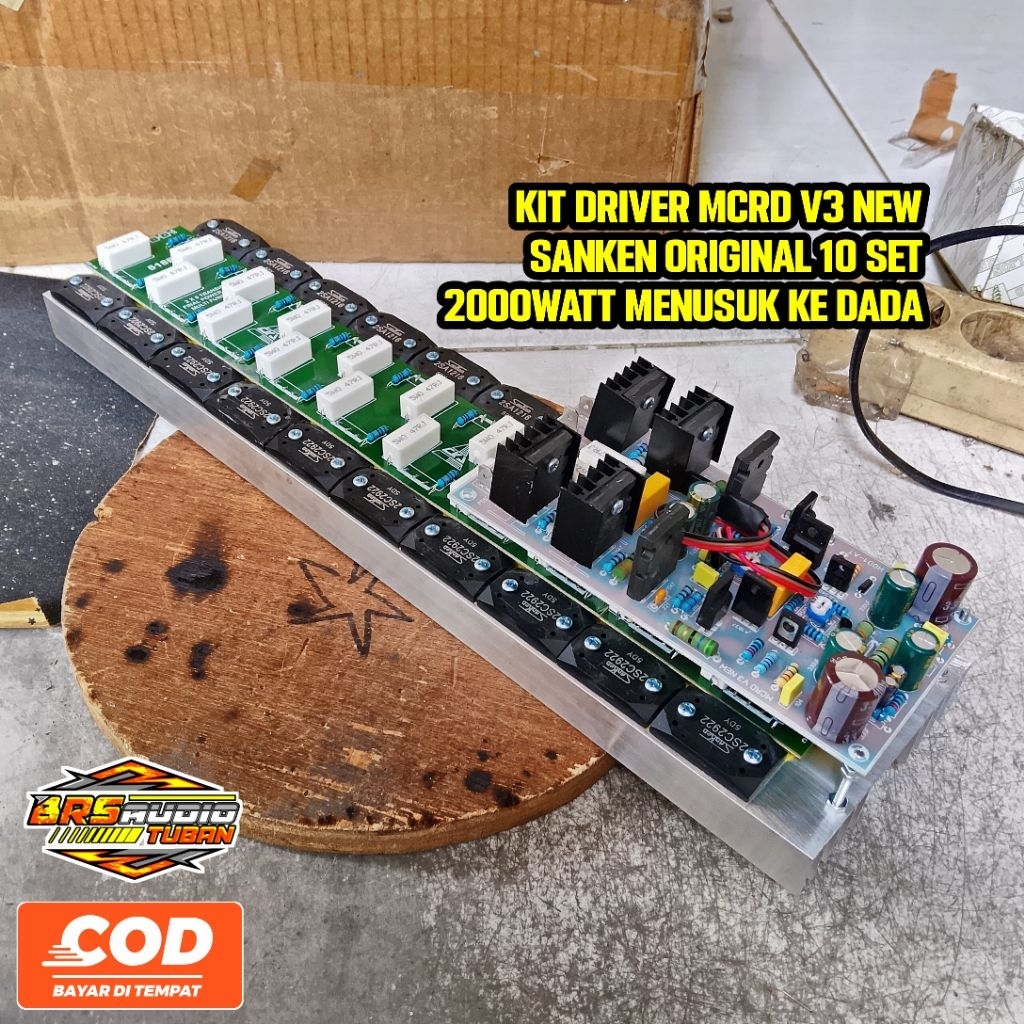 KIT DRIVER MCRD V3 NEW SANKEN ORIGINAL 10 SET 2000WATT MENUSUK KE DADA