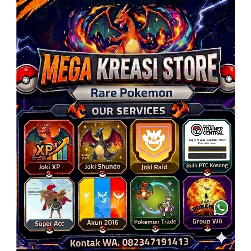 Paket Pokemon Go Raid Service