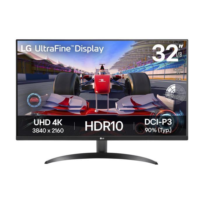 Monitor LED UltraGear LG 32UR500K-B 31.5" Ultrafine 4K UHD HDMI DP Vesa 100x100mm HDR10 - LED Monito