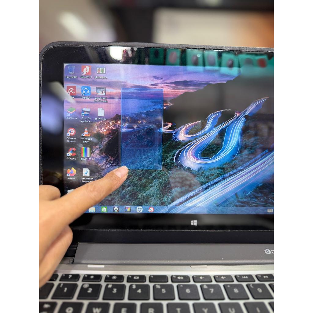 LEPTOP LAPTOP  NETBOOK SECOND HP 11NO45TU CeleronR am 4gb hdd 500gb 11 inc 2 in1 Toucscreen  SIAP PA